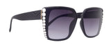 Aurora Bling Women Sunglasses Clear Genuine European Crystals, 100% UV Protection. NY Fifth Avenue From NY Fifth Avenue