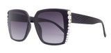 Aurora Bling Women Sunglasses Clear Genuine European Crystals, 100% UV Protection. NY Fifth Avenue From NY Fifth Avenue