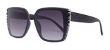 Aurora Bling Women Sunglasses Hematite Genuine European Crystals, 100% UV Protection. NY Fifth Avenue From NY Fifth Avenue