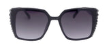 Aurora Bling Women Sunglasses Hematite Genuine European Crystals, 100% UV Protection. NY Fifth Avenue From NY Fifth Avenue