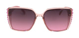 Aurora Bling Women Sunglasses Rose Genuine European Crystals, 100% UV Protection. NY Fifth Avenue From NY Fifth Avenue
