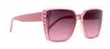 Aurora Bling Women Sunglasses Rose Genuine European Crystals, 100% UV Protection. NY Fifth Avenue From NY Fifth Avenue