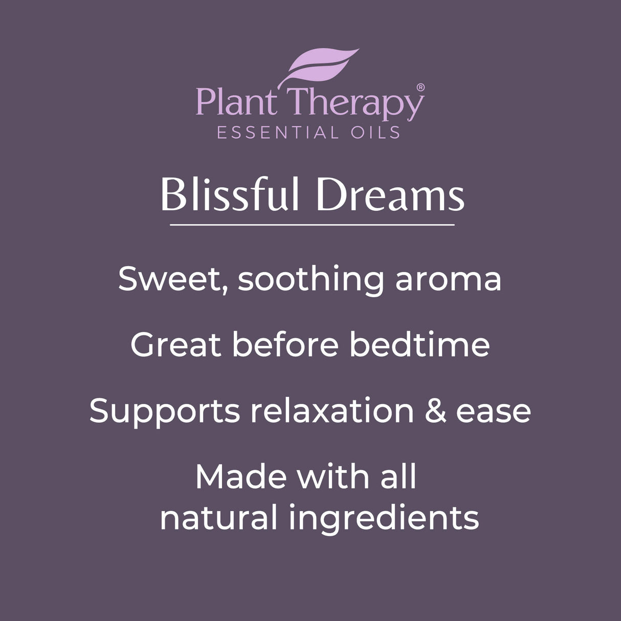 Blissful Dreams Essential Oil Pre-Diluted Roll-On From Plant Therapy