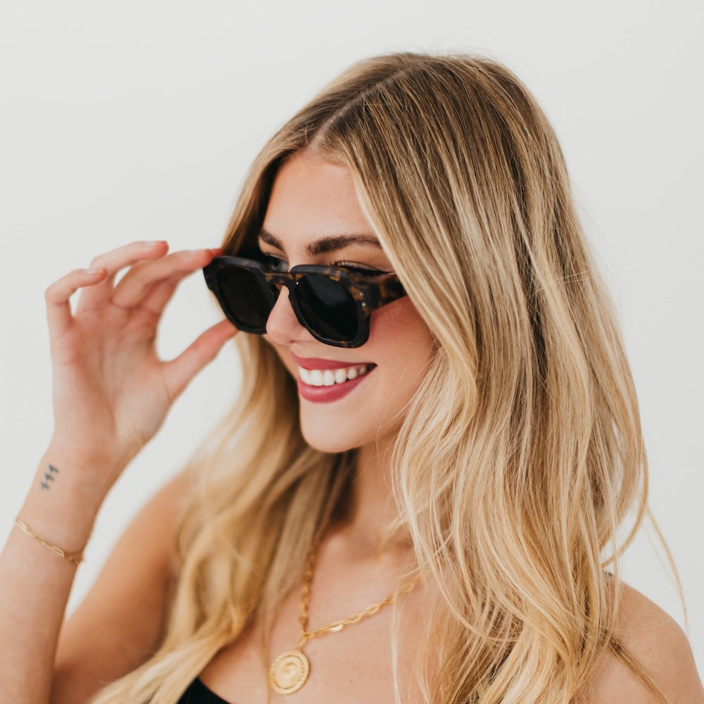 Blocky Square Retro Sunglasses from Pretty Simple