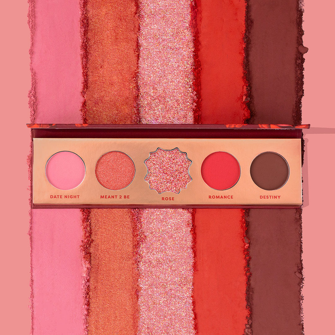Blooming Hues 5 shade palette from Profusion Cosmetics