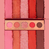 Blooming Hues 5 shade palette from Profusion Cosmetics