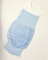 Blue Arms Out™ Short Sleeve Sleep Sack From Swaddelini
