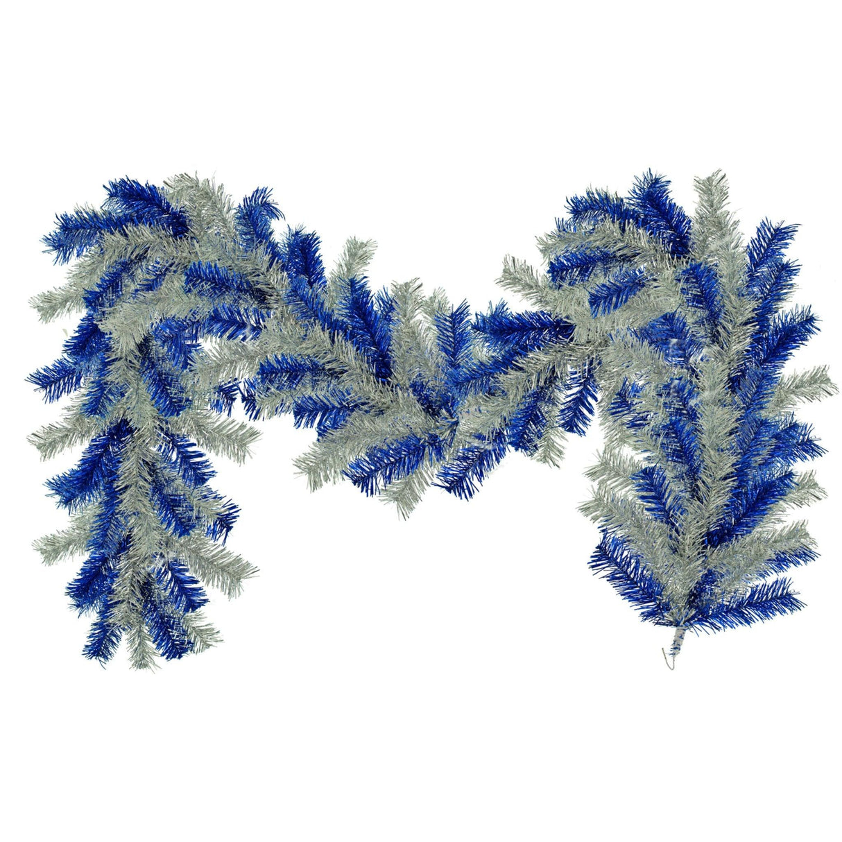 Blue & Silver Christmas Garland from Lee Display