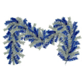 Blue & Silver Christmas Garland from Lee Display