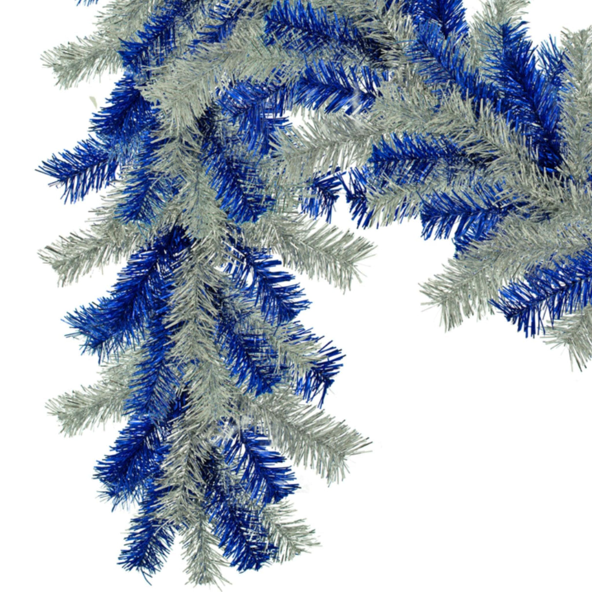 Blue & Silver Christmas Garland from Lee Display