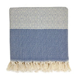 Diamond Stripe Turkish Throw from SLATE + SALT