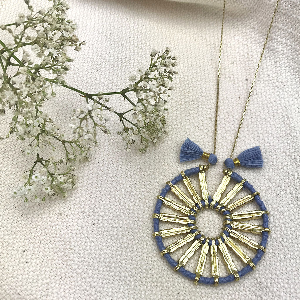 Indu Pendant Necklace from SLATE + SALT