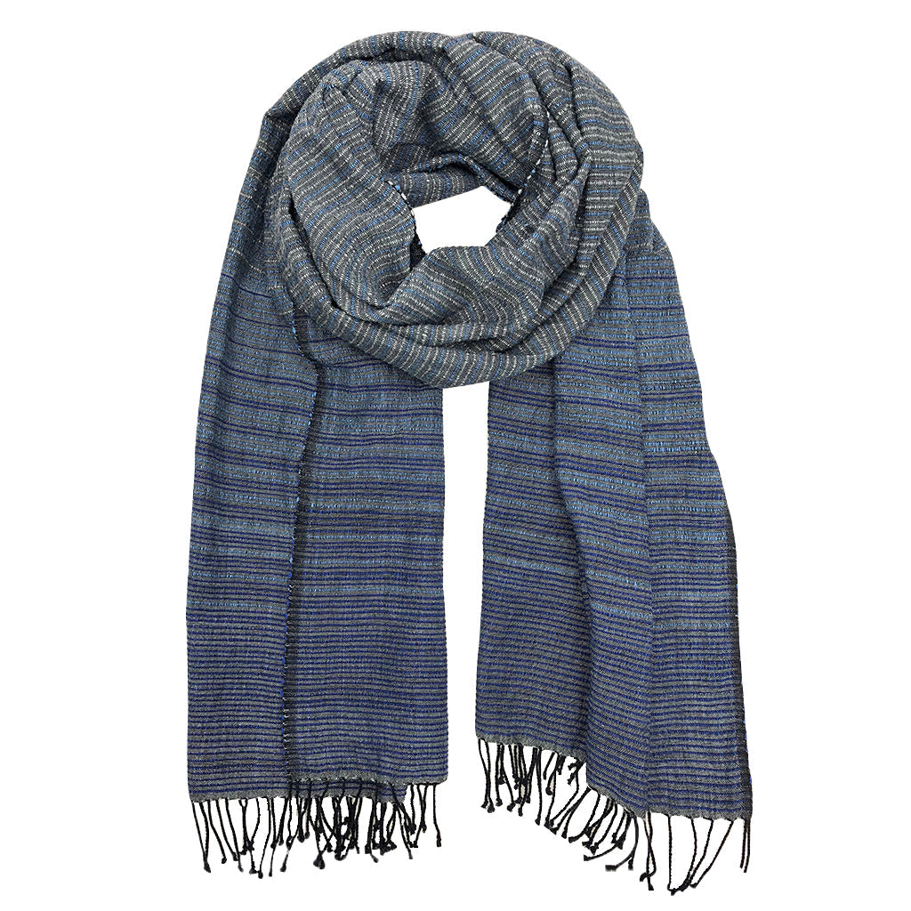 Ethiopia Handloom Wrap Scarf from SLATE + SALT