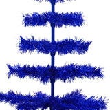 Blue Tinsel Christmas Tree from Lee Display