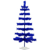 Blue Tinsel Christmas Tree from Lee Display