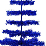 Blue Tinsel Christmas Tree from Lee Display