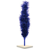 Blue Tinsel Christmas Tree from Lee Display