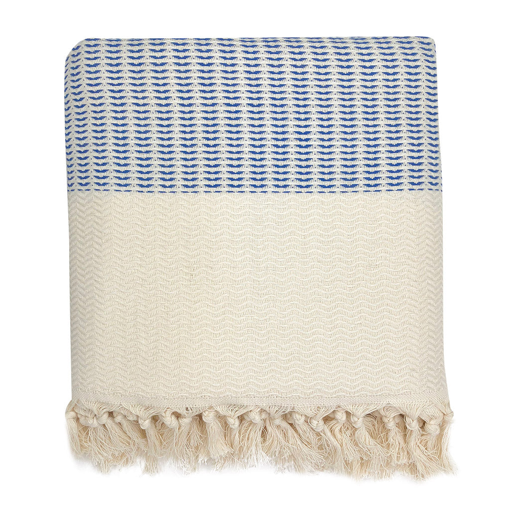 Plush Wavy Turkish Throw from SLATE + SALT