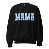 'Blue & White Chinoiserie 'Mama' Crewneck Sweatshirt from United Monograms