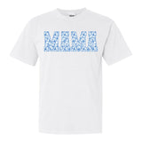 'Blue & White Chinoiserie Mama' T-Shirt from United Monograms