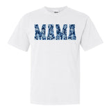 'Blue & White Chinoiserie Mama' T-Shirt from United Monograms