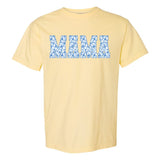 'Blue & White Chinoiserie Mama' T-Shirt from United Monograms