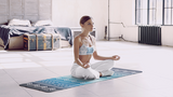 Yoga Mat | 6mm Thick | Blue | Non-Slip | Eco Friendly | Yune Yoga | Diamond from Yune Yoga