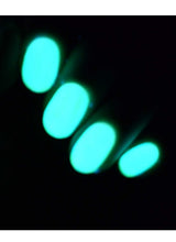 Blue Snow Cone - Glow In The Dark Gel Polish from UberChic Beauty