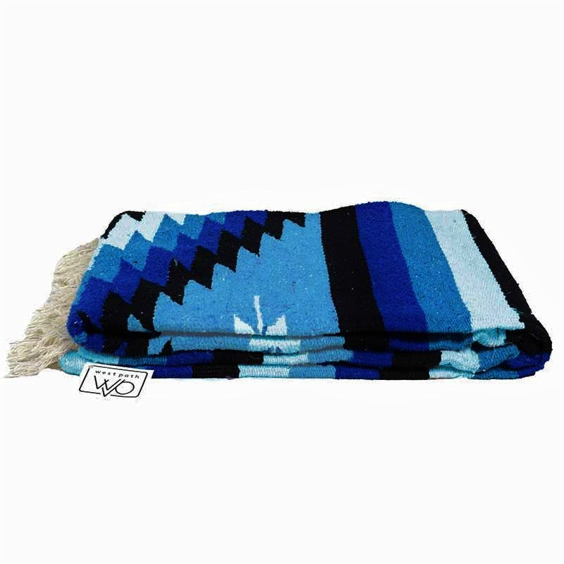 Blue Shades Diamond Blanket From West Path
