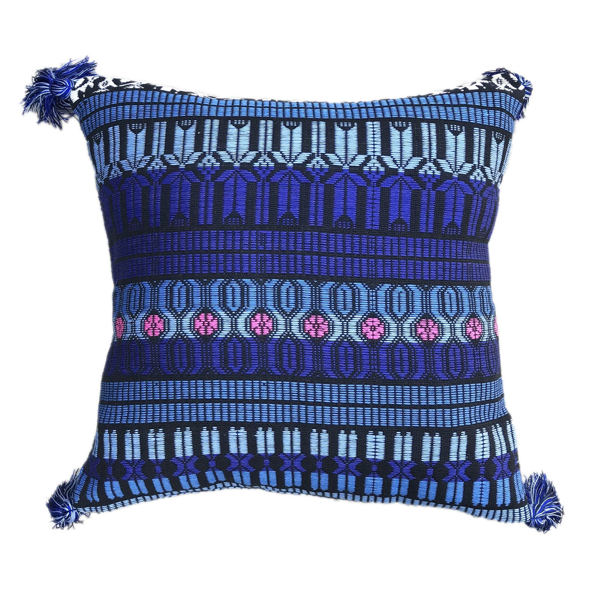 Guatemalan Brocade Throw Pillow from Upavim Crafts