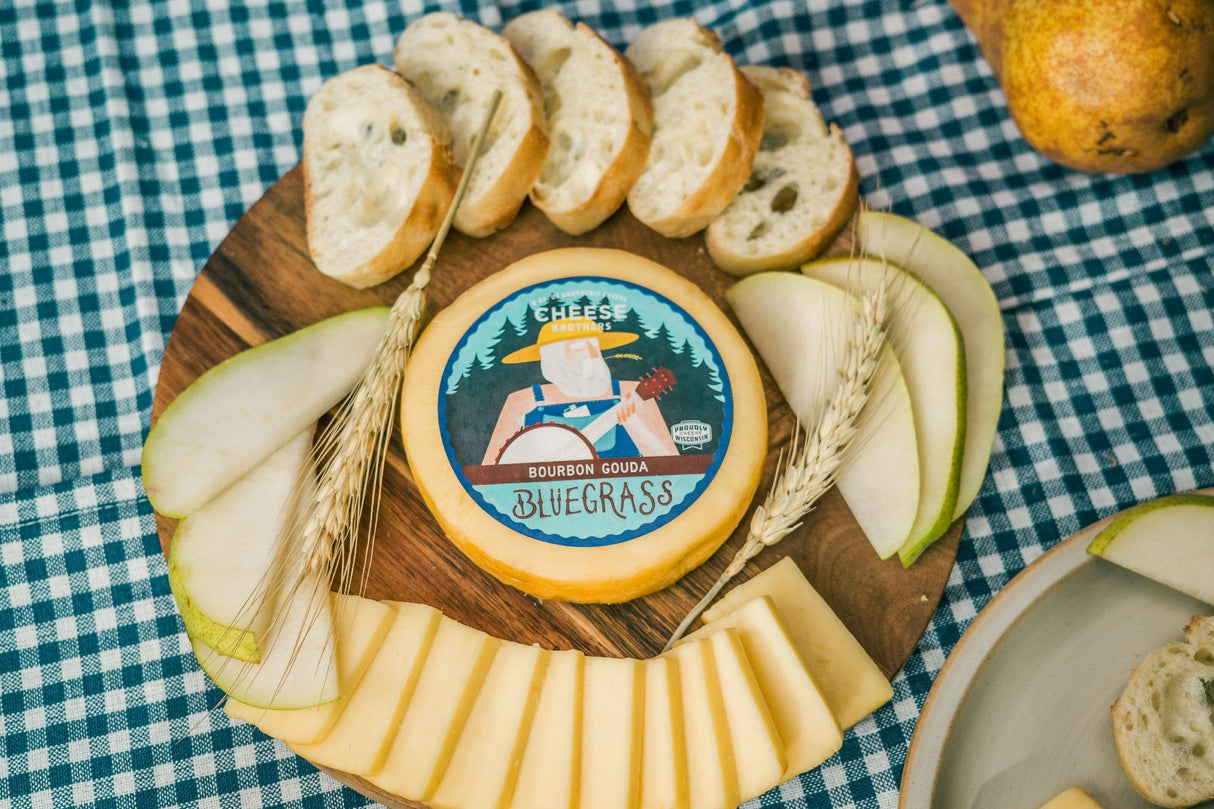 Bluegrass Bourbon Gouda from Cheese Brothers, Inc.