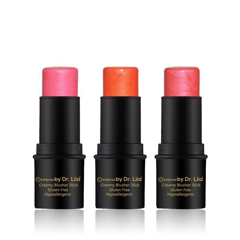 Compact Blush Stain Stick for Cheeks, Lips, Eyes from Epilynx Skincare and Cosmetics