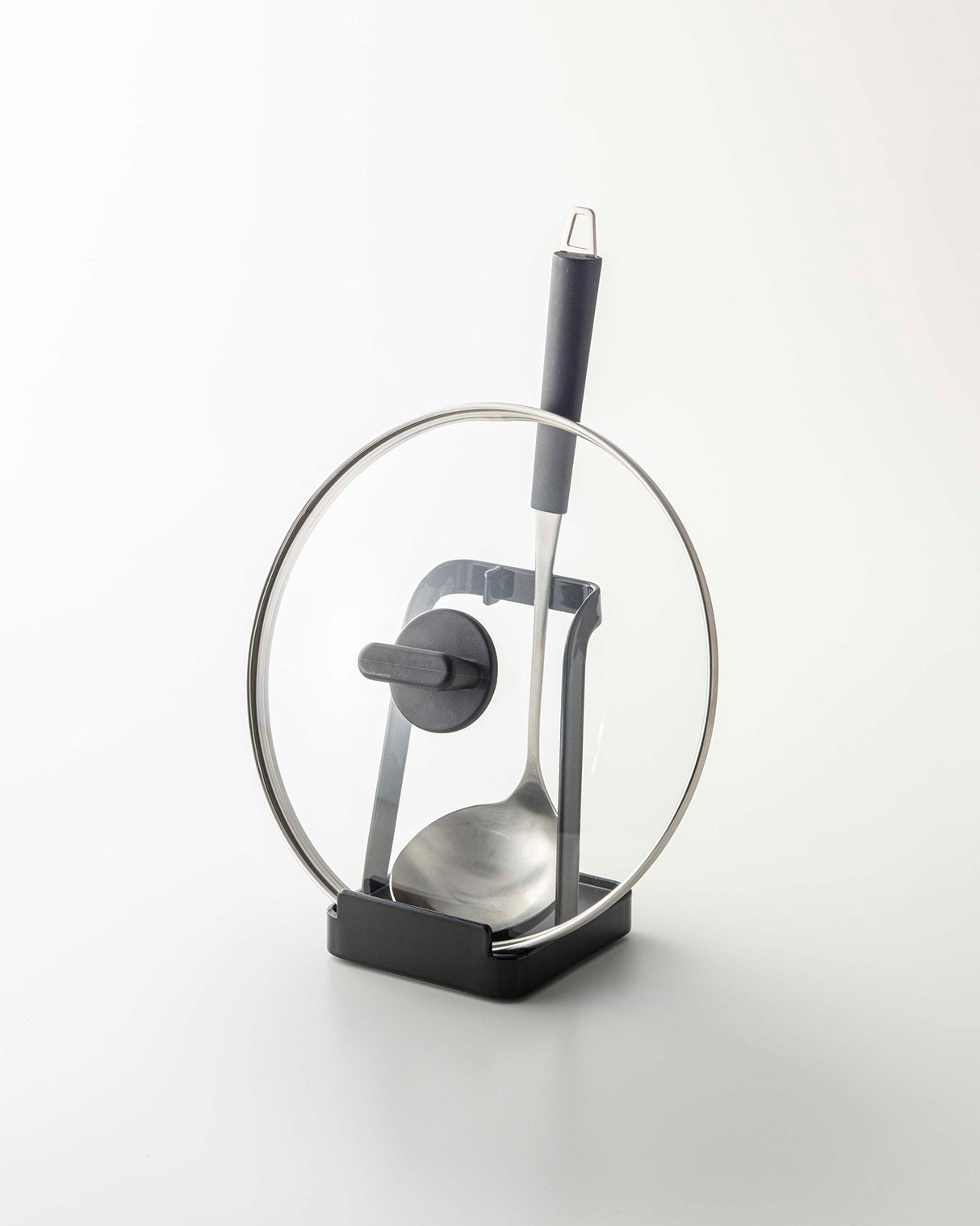 Lid & Ladle Stand - Steel from Yamazaki Home