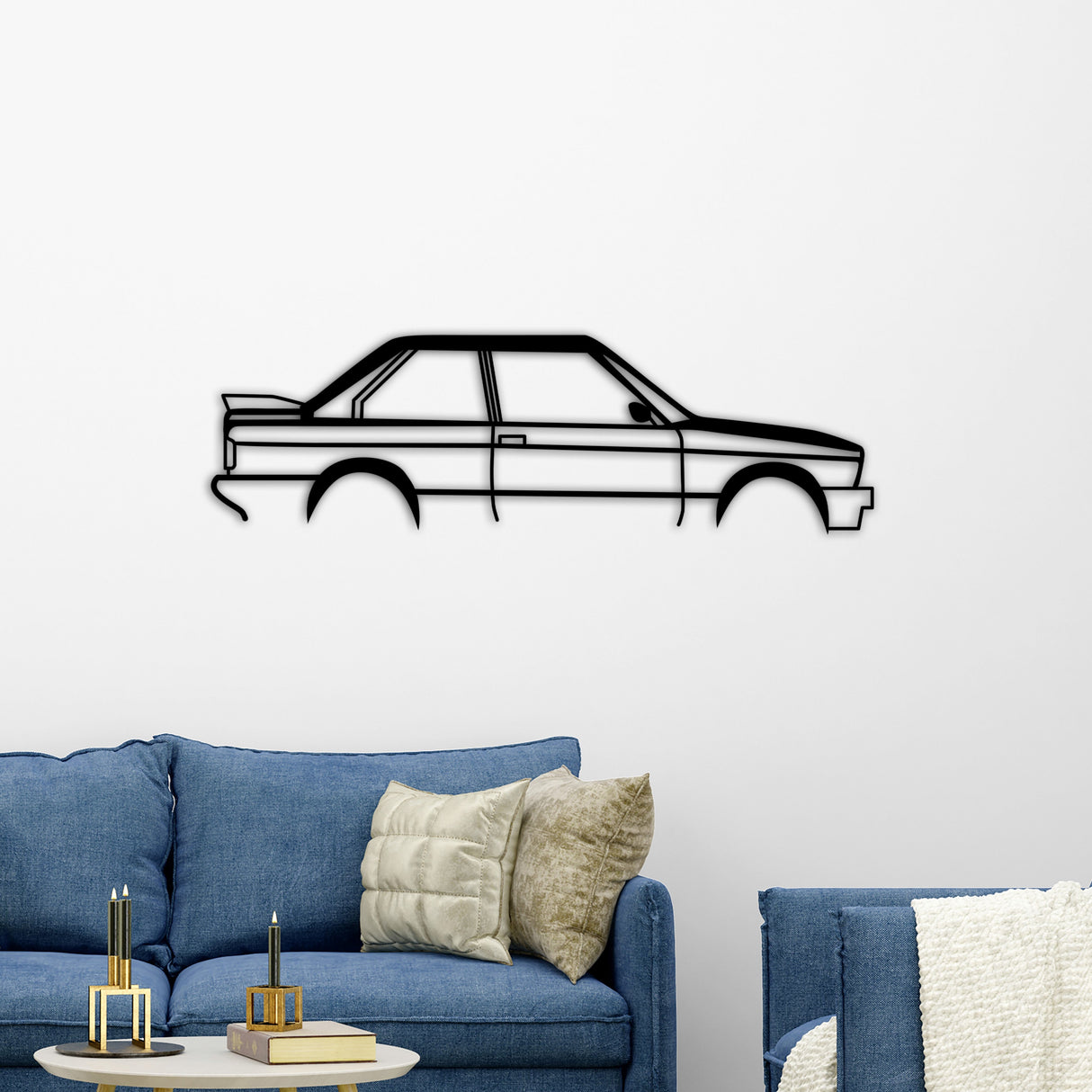 Bmw E30 Car Silhouette from VITAHOME DESIGN LLC