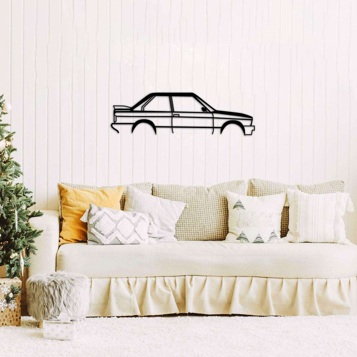 Bmw E30 Car Silhouette from VITAHOME DESIGN LLC