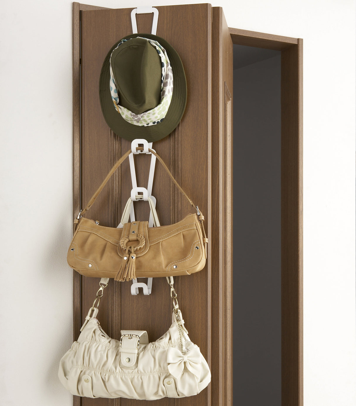 Cascading Storage Hooks - Steel from Yamazaki Home