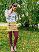 Bobble Wrap Skirt Crochet Pattern from Darn Good Yarn