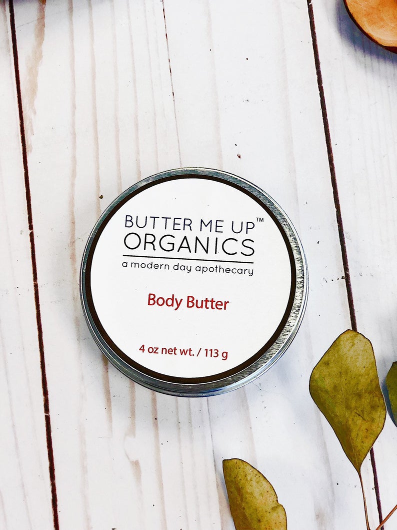Organic Body Butter / Dry Skin / Moisturizer / Gardner's Hands Therapy / Stretch Marks / Winter Skin / Moisturizing Body Butter / Natural from Butter Me Up Organics