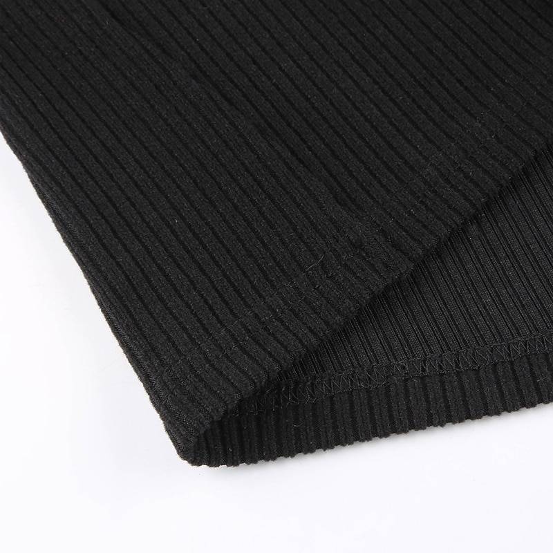 Black Tie Up Dress for Autumn From Kawaii Stop