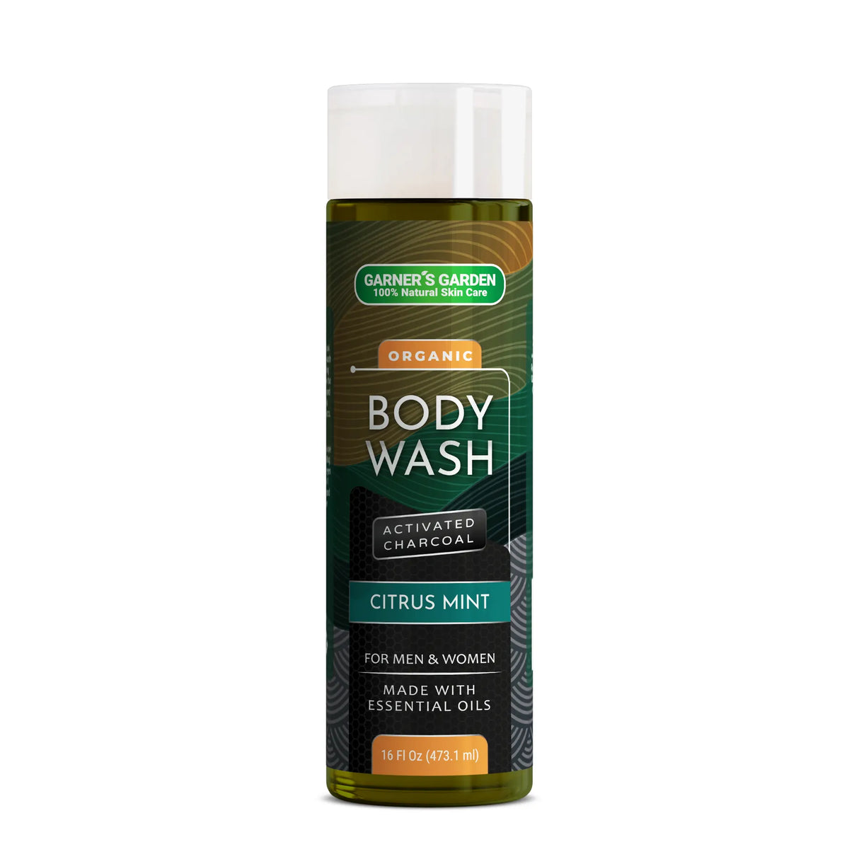 Activated Charcoal Organic Body Wash from Garner's Garden