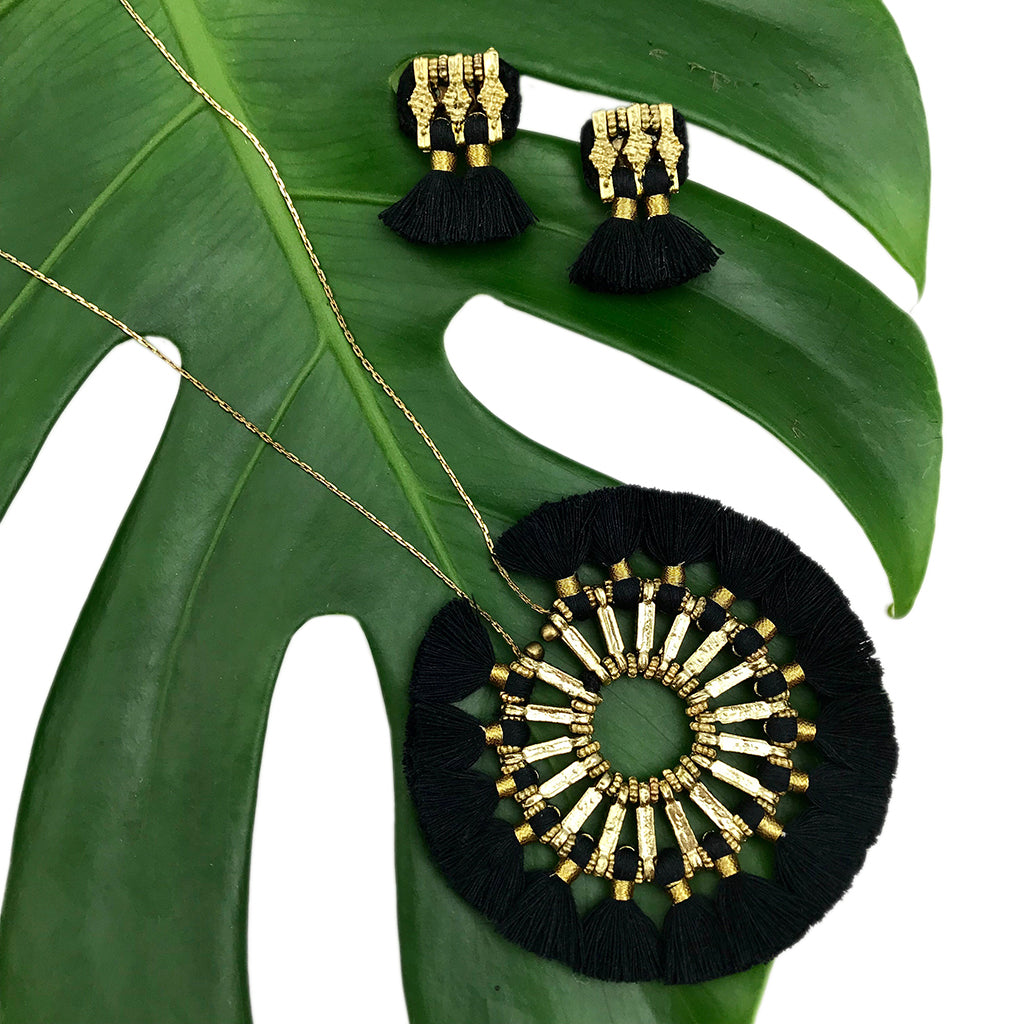 Jhumka Earrings from SLATE + SALT
