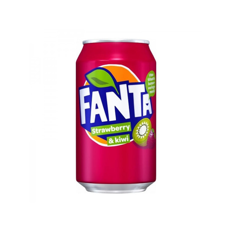 Fanta Strawberry & Kiwi (330ml) (UK) 6-Pack from PETEZ POP WHOLESALE