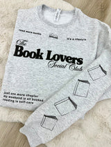 ‘Book Lovers Social Club' Crewneck Sweatshirt from United Monograms