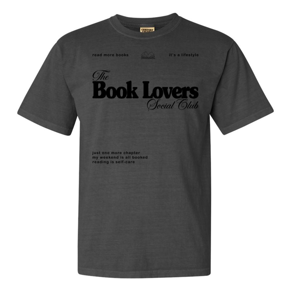 'Book Lovers Social Club' T-Shirt from United Monograms