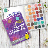 Return of the Jet Eyeshadow 35 Eyeshadow Palette - Book 4 from Rude Cosmetics