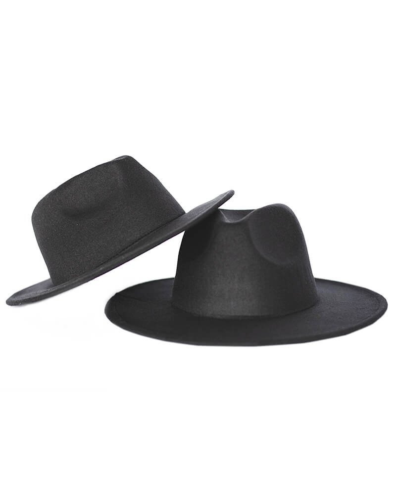 Bordeaux Flat Brim Hats from Bailey's Blossoms