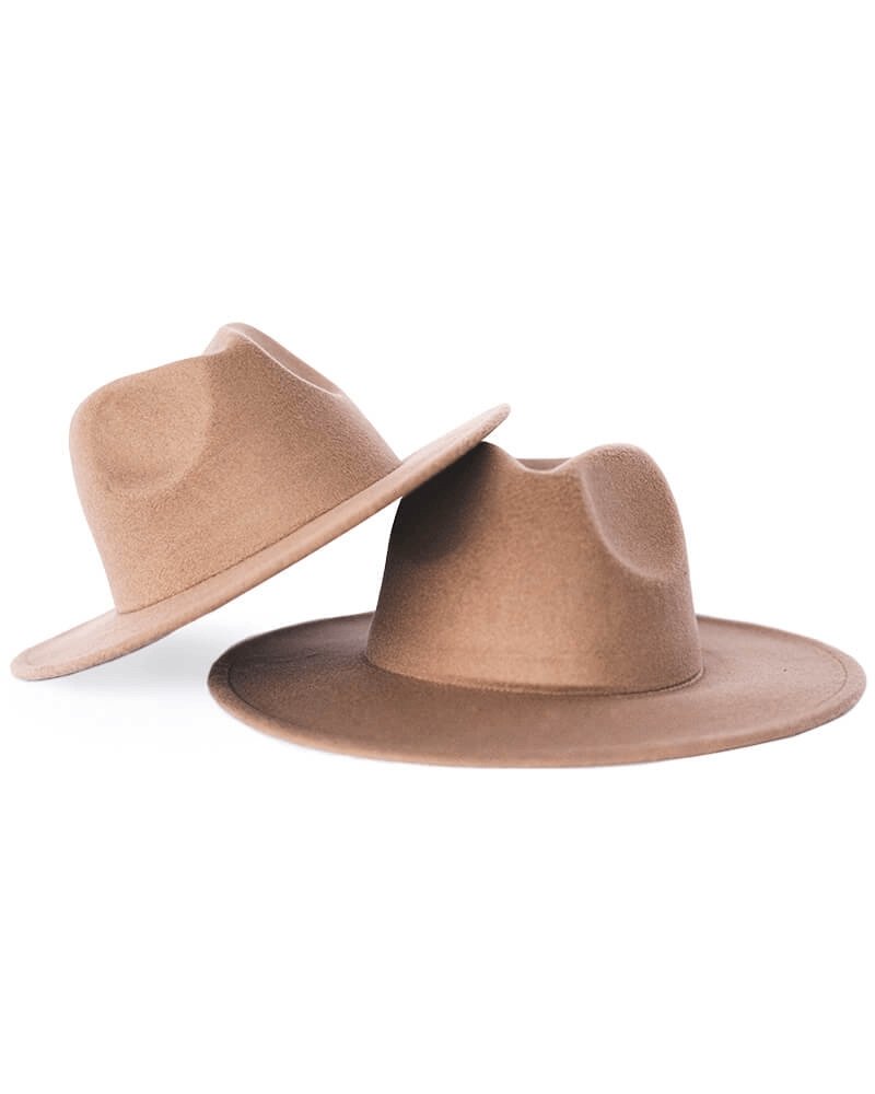 Bordeaux Flat Brim Hats from Bailey's Blossoms