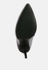 Bornsta Velvet High Heeled Velvet Boots from London Rag International