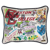 Boston College Collegiate Hand-Embroidered Pillow from Quirks!