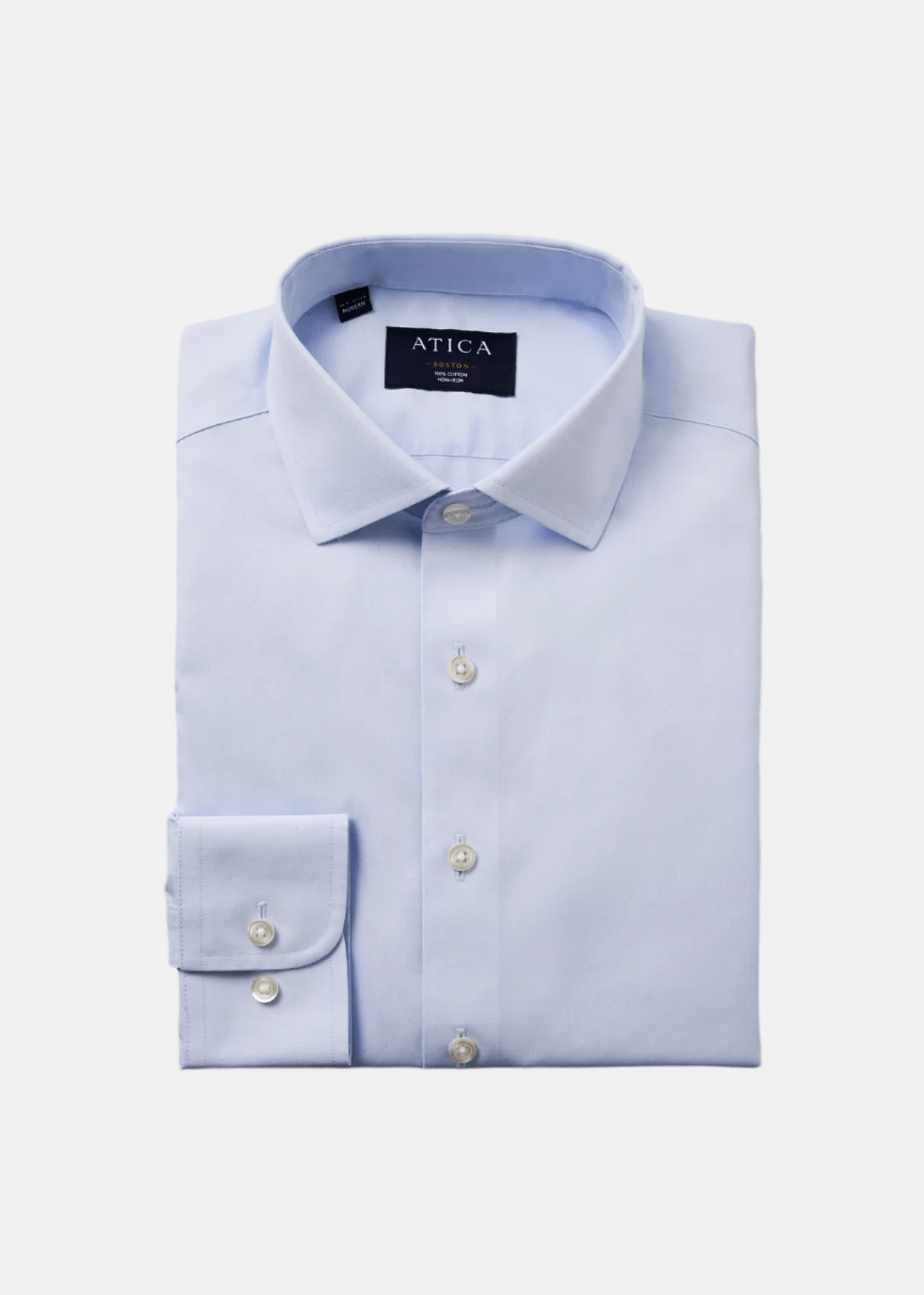 Boston Light Blue Pinpoint Shirt from Atica Man